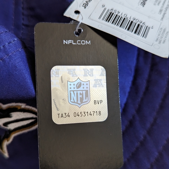 FOCO🏈 Baltimore Ravens Boonie Hat with Drawstring - Picture 3 of 5